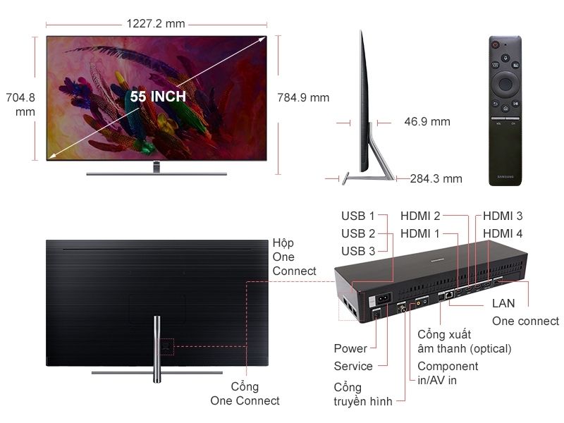 TIVI QLED SAMSUNG 55 INCH QA55Q7FNAKXXV TIVI QLED SAMSUNG 55 INCH QA55Q7FNAKXXV