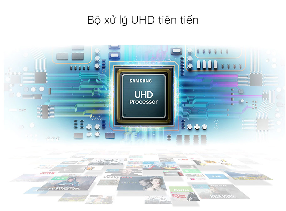 Smart TV 4K UHD Samsung 55 inch 55RU7200 trang bị Bộ xử lý hình ảnh UHD tiên tiến
