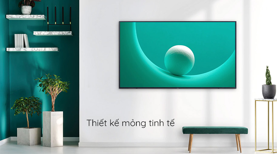 Smart TV QLED 4K Samsung 43 inch 43Q65RA Thiết kế mỏng tinh tế