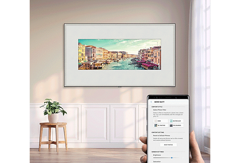 Bộ lọc đơn sắc trên Smart TV QLED 8K Samsung 82Q900RB