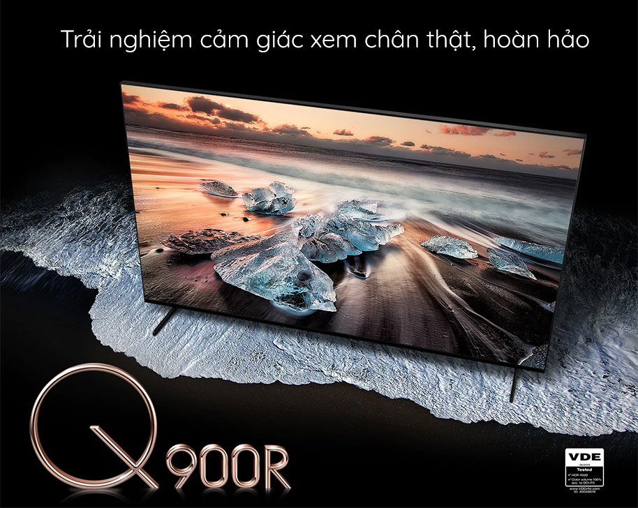 Trải nghiệm cảm giác xem chân thật, hoàn hảo trên Smart TV QLED 8K Samsung 82 inch 82Q900RB