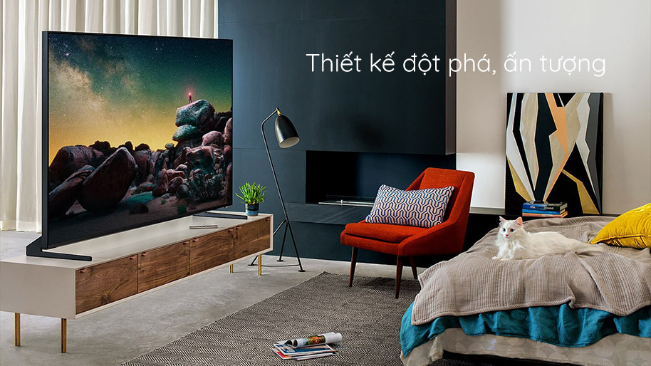 Smart TV QLED 8K Samsung 82 inch 82Q900RB Thiết kế đột phá, ấn tượng