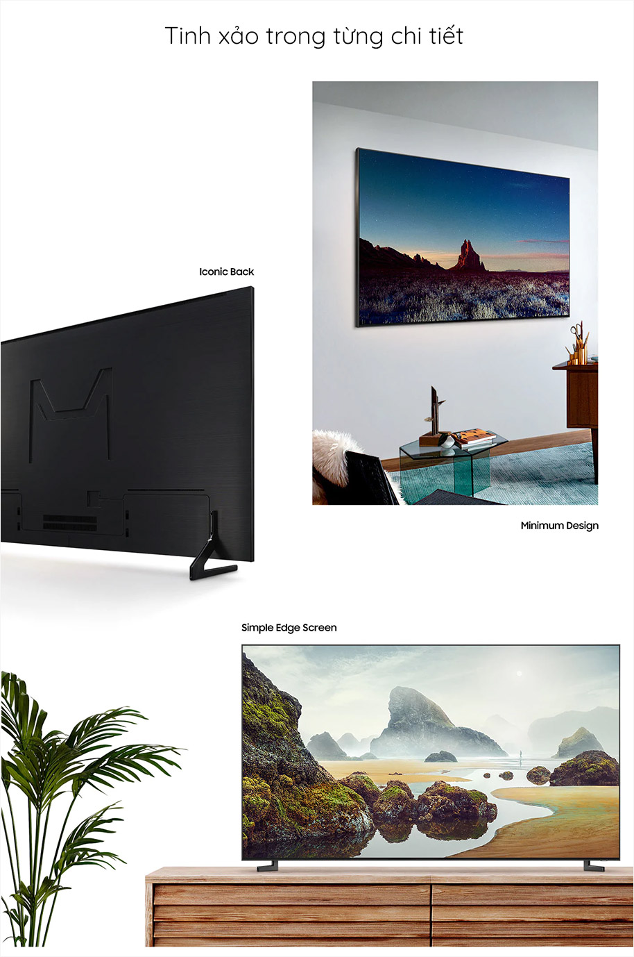 Smart TV QLED 8K Samsung 82 inch 82Q900RB Tinh xảo trong từng chi tiết