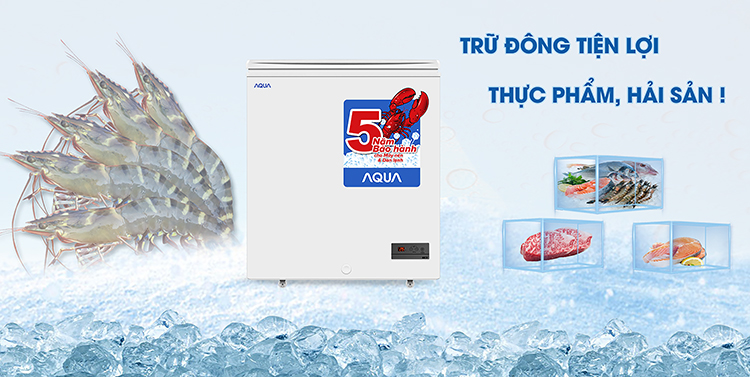 Tủ Đông Aqua AQF-C680 (478L) - Hàng Chính Hãng
