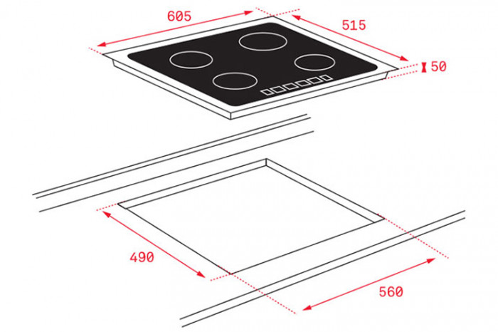 Bếp từ âm 3 lò Teka ITF 6320