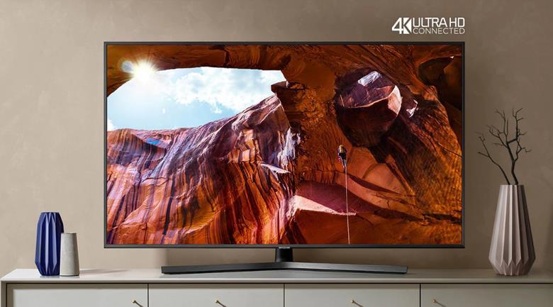 Smart Tivi Samsung 4K 50 inch UA50RU7400 - Thiết kế Smart Tivi Samsung 4K 50 inch UA50RU7400 - Thiết kế