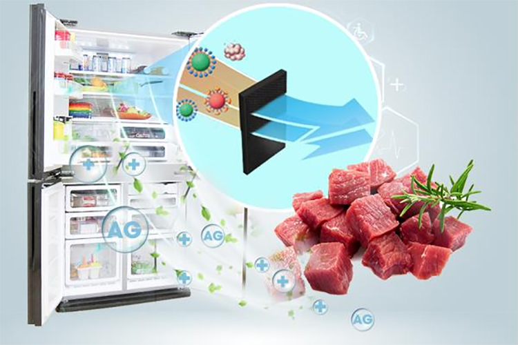 Tủ Lạnh Inverter Sharp SJ-FX631V-ST (556L)