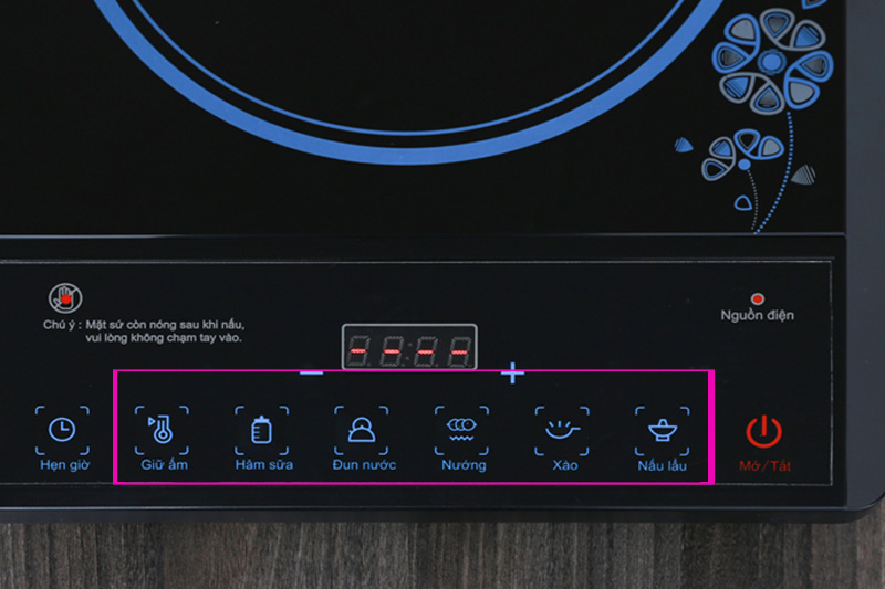 Bếp hồng ngoại Midea MIR-B2018DF-4 Bếp hồng ngoại Midea MIR-B2018DF-4