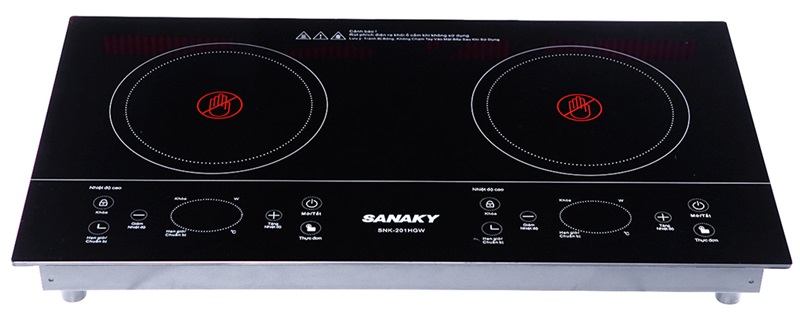 Bếp hồng ngoại đôi Sanaky SNK-201HGW Bếp hồng ngoại đôi Sanaky SNK-201HGW