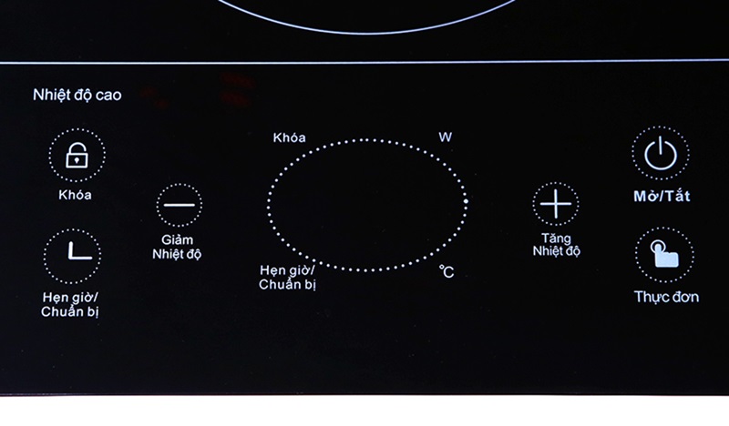 Bếp điện từ hồng ngoại Midea MC-IHD361 Bếp điện từ hồng ngoại Midea MC-IHD361