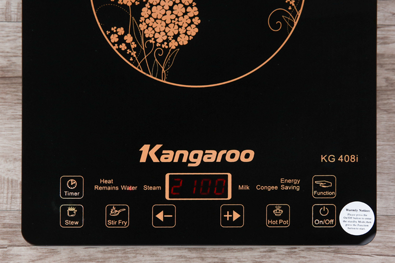 Tiện lợi, dễ dùng - Bếp điện từ Kangaroo KG408i Tiện lợi, dễ dùng - Bếp điện từ Kangaroo KG408i
