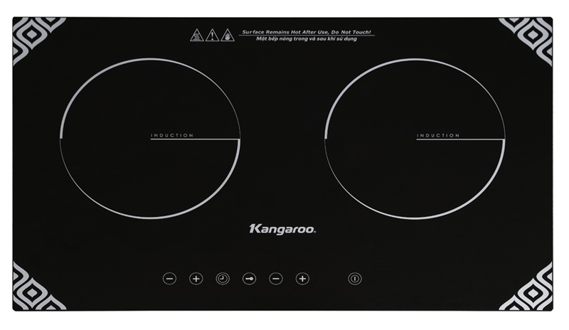 Bếp điện từ đôi Kangaroo KG498N Bếp điện từ đôi Kangaroo KG498N