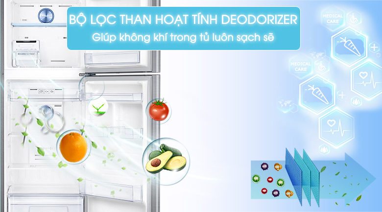 Bộ lọc Deodorizer - Tủ lạnh Samsung Inverter 320 lít RT32K5532S8/SV Bộ lọc Deodorizer - Tủ lạnh Samsung Inverter 320 lít RT32K5532S8/SV