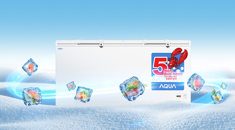Tủ Đông Aqua AQF-C680 (478L) - Hàng Chính Hãng