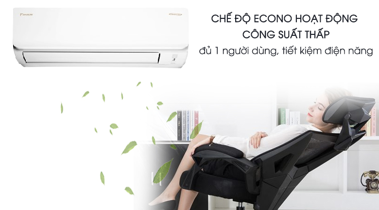 Econo - Máy lạnh Daikin Inverter 1.5 HP ATKA35UAVMV Econo - Máy lạnh Daikin Inverter 1.5 HP ATKA35UAVMV