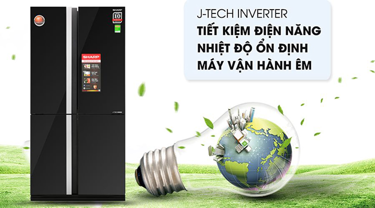 Tủ Lạnh Inverter Sharp Sj-Fx688vg-Rd (605l) - Hàng Chính Hãng Tủ Lạnh Inverter Sharp Sj-Fx688vg-Rd (605l) - Hàng Chính Hãng