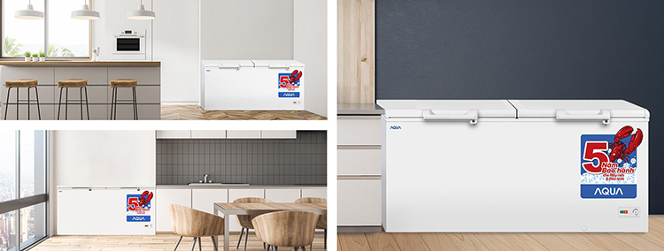Tủ Đông Aqua AQF-C680 (478L) - Hàng Chính Hãng