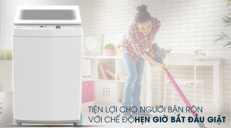 Hẹn giờ giặt - Máy giặt Toshiba 7 kg AW-K800AV(WW) Hẹn giờ giặt - Máy giặt Toshiba 7 kg AW-K800AV(WW)