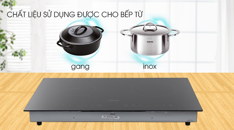 Kén nồi - Bếp từ hồng ngoại Midea MC-IHD361 Kén nồi - Bếp từ hồng ngoại Midea MC-IHD361