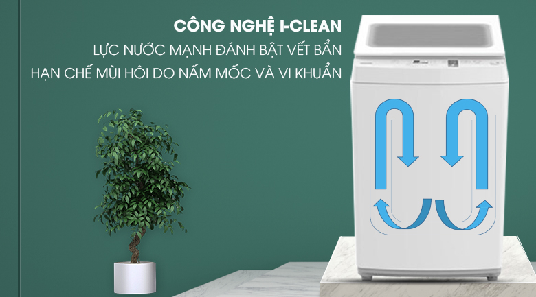 Công nghê I-Clean Máy giặt Toshiba AW-K800AV(WW) Công nghê I-Clean Máy giặt Toshiba AW-K800AV(WW)