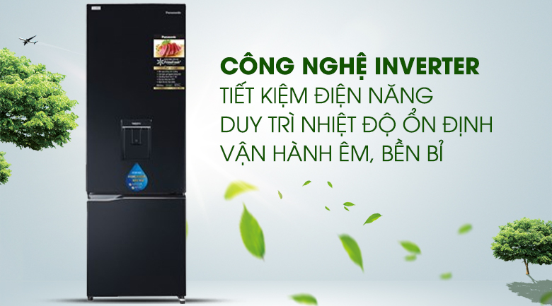 Inverter Tủ lạnh Panasonic Inverter 322 lít NR-BC360WKVN Inverter Tủ lạnh Panasonic Inverter 322 lít NR-BC360WKVN