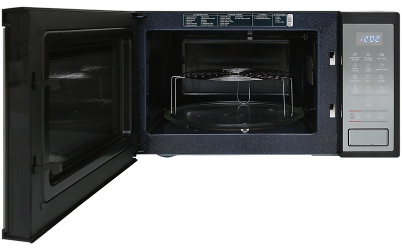 Khoanh lò tráng lớp men gốm Ceramic kháng khuẩn hiệu quả - Lò vi sóng Samsung MG23J5133AM/SV-N Khoanh lò tráng lớp men gốm Ceramic kháng khuẩn hiệu quả - Lò vi sóng Samsung MG23J5133AM/SV-N