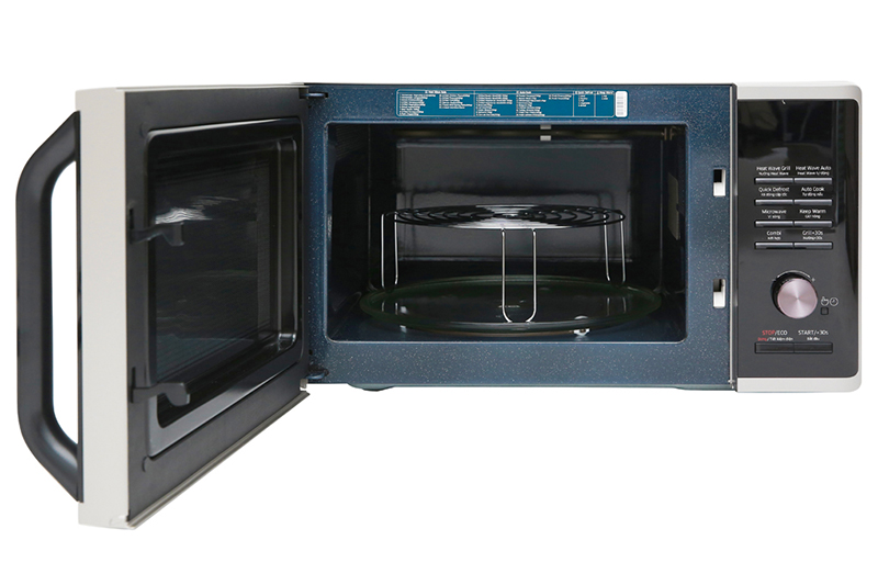 Lò vi sóng Samsung MG23K3575AS/SV-N 23 lít - dung tích nhỏ gọn Lò vi sóng Samsung MG23K3575AS/SV-N 23 lít - dung tích nhỏ gọn