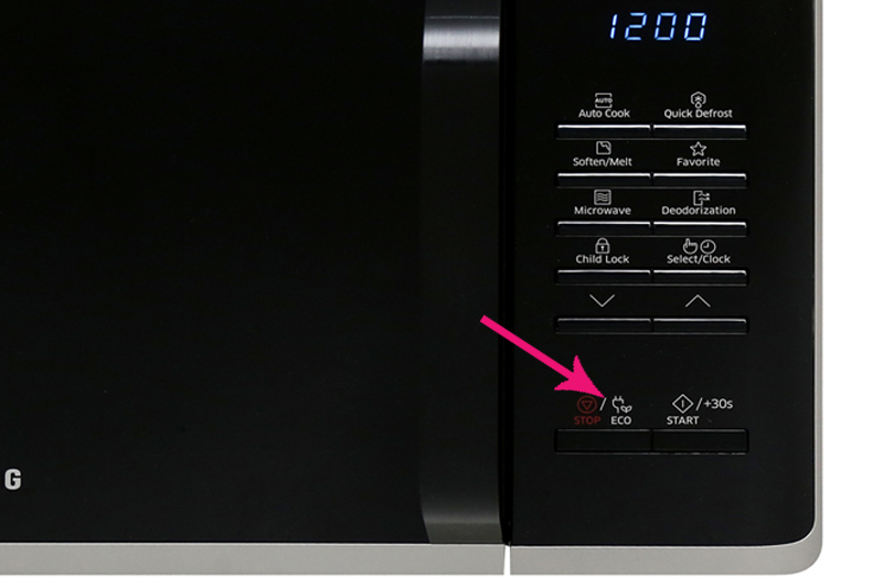 Tiết kiệm điện - Lò vi sóng Samsung MS23K3513AS/SV-N 23 lít Tiết kiệm điện - Lò vi sóng Samsung MS23K3513AS/SV-N 23 lít
