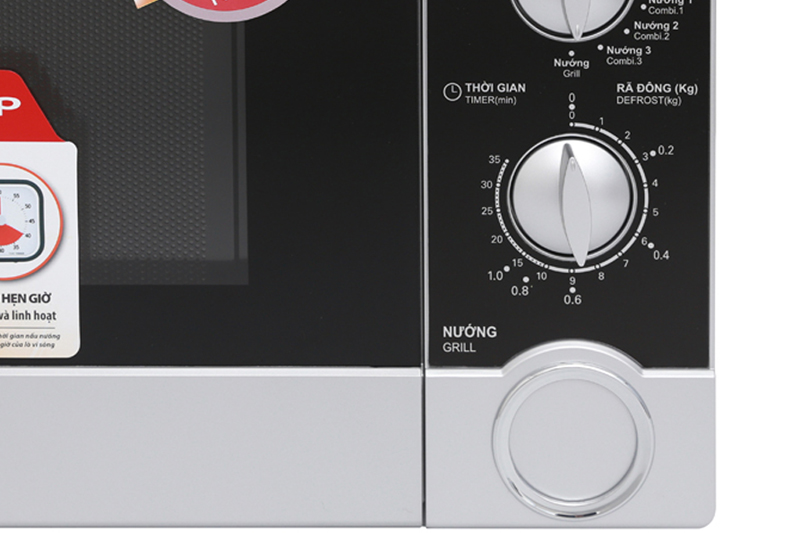 Lò vi sóng Sharp R-G302VN-S-6 Lò vi sóng Sharp R-G302VN-S-6