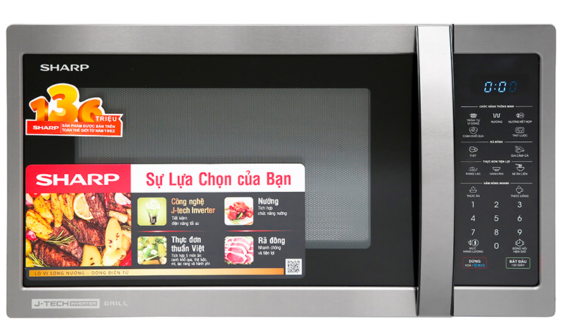 Lò vi sóng Sharp R-G728XVN-BST Lò vi sóng Sharp R-G728XVN-BST