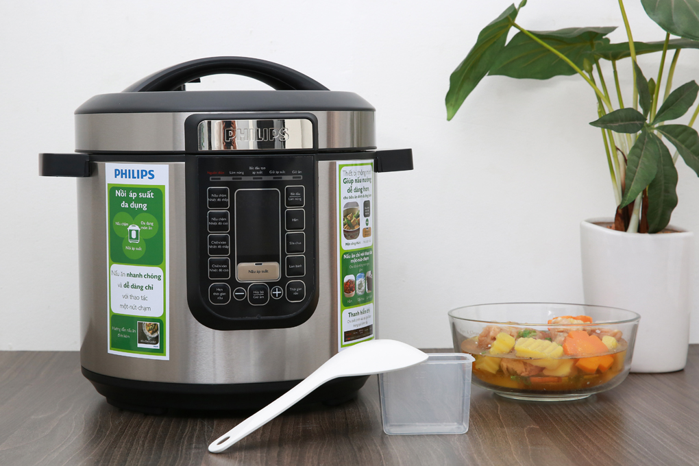Nồi áp suất điện Philips HD2137/65 Nồi áp suất điện Philips HD2137/65