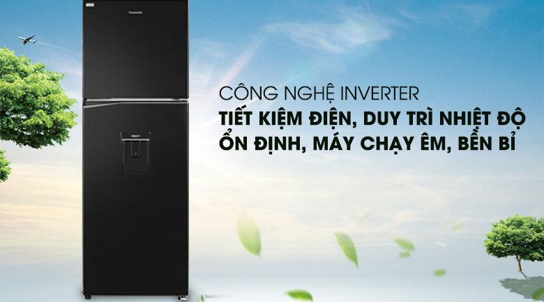 Công nghệ Inverter - Tủ lạnh Panasonic Inverter 326 lít NR-BL351WKVN Công nghệ Inverter - Tủ lạnh Panasonic Inverter 326 lít NR-BL351WKVN