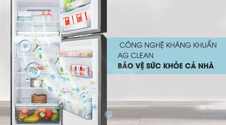 Công nghệ Ag Clean - Tủ lạnh Panasonic Inverter 366 lít NR-BL381GKVN Công nghệ Ag Clean - Tủ lạnh Panasonic Inverter 366 lít NR-BL381GKVN
