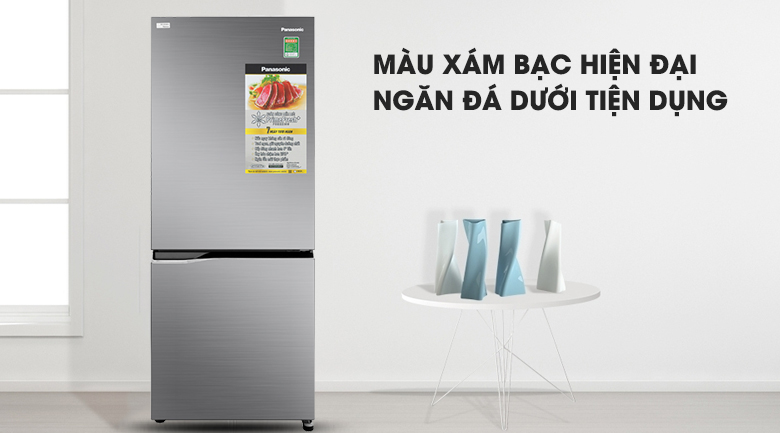 Ngăn đá dưới tiện lợi - Tủ lạnh Panasonic Inverter 255 lít NR-BV280QSVN Ngăn đá dưới tiện lợi - Tủ lạnh Panasonic Inverter 255 lít NR-BV280QSVN