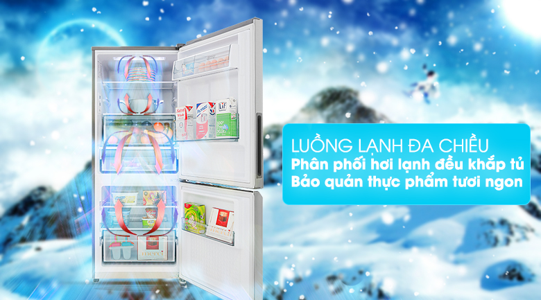 Công nghệ Panorama - Tủ lạnh Panasonic Inverter 255 lít NR-BV280QSVN Công nghệ Panorama - Tủ lạnh Panasonic Inverter 255 lít NR-BV280QSVN