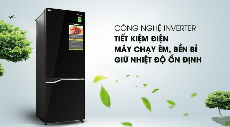 Công nghệ Inverter - Tủ lạnh Panasonic Inverter 290 lít NR-BV320GKVN Công nghệ Inverter - Tủ lạnh Panasonic Inverter 290 lít NR-BV320GKVN
