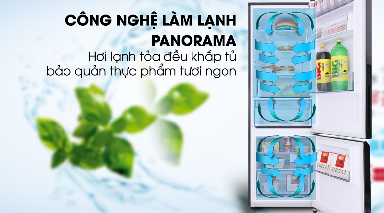 Panaroma Tủ lạnh Panasonic Inverter 322 lít NR-BC360WKVN Panaroma Tủ lạnh Panasonic Inverter 322 lít NR-BC360WKVN