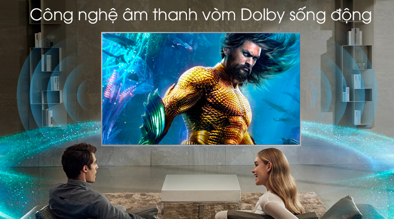Smart Tivi QLED Samsung 4K 82 inch QA82Q65R - Âm thanh Smart Tivi QLED Samsung 4K 82 inch QA82Q65R - Âm thanh