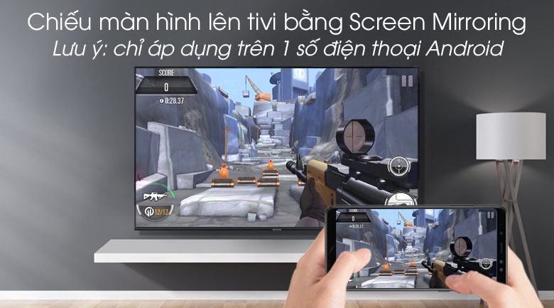 Smart Tivi Samsung 4K 49 inch UA49RU8000 - Tính năng Screen Mirroring Smart Tivi Samsung 4K 49 inch UA49RU8000 - Tính năng Screen Mirroring