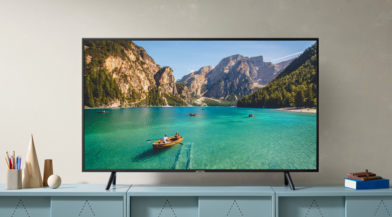 Smart tivi Samsung 4K 50 inch UA50RU7100 - Thiết kế Smart tivi Samsung 4K 50 inch UA50RU7100 - Thiết kế