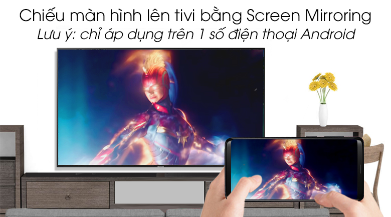 Smart tivi Samsung 4K 50 inch UA50RU7100 - Screen Mirroring Smart tivi Samsung 4K 50 inch UA50RU7100 - Screen Mirroring