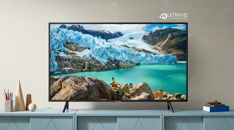 Smart TV 4K UHD Samsung 55 inch 55RU7200 Thiết kế sang trọng, hiện đại