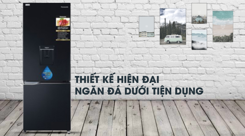 thiết kế-Tủ lạnh Panasonic Inverter 290 lít NR-BV320WKVN thiết kế-Tủ lạnh Panasonic Inverter 290 lít NR-BV320WKVN