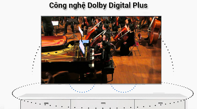 Smart Tivi QLED Samsung 4K 55 inch QA55Q6FN - công nghệ Dolby Digital Plus Smart Tivi QLED Samsung 4K 55 inch QA55Q6FN - công nghệ Dolby Digital Plus