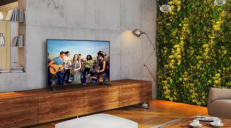 Thiết kế đơn giản, sang trọng trên Smart Tivi Samsung 4K 55 inch UA55NU7090 Thiết kế đơn giản, sang trọng trên Smart Tivi Samsung 4K 55 inch UA55NU7090