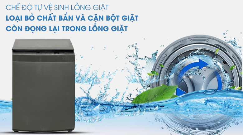 Vệ sinh lồng giặt - máy giặt Toshiba 9 kg AW-K1005FV Vệ sinh lồng giặt - máy giặt Toshiba 9 kg AW-K1005FV