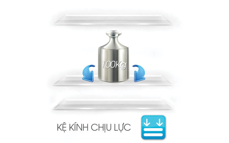 Tủ lạnh Sharp SJ-FX680V 605 lít Kính chịu lực