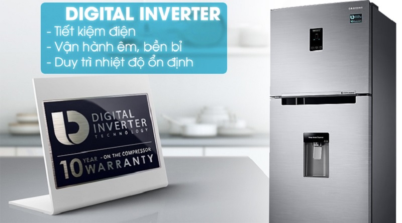 Tích hợp công nghệ Digital Inverter hiện đại - Tủ lạnh Samsung Inverter 319 lít RT32K5932S8/SV Tích hợp công nghệ Digital Inverter hiện đại - Tủ lạnh Samsung Inverter 319 lít RT32K5932S8/SV