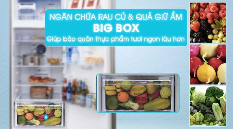 Ngăn giữ ẩm giúp bảo quản rau củ lâu hơn - Tủ lạnh Samsung Inverter 319 lít RT32K5932S8/SV Ngăn giữ ẩm giúp bảo quản rau củ lâu hơn - Tủ lạnh Samsung Inverter 319 lít RT32K5932S8/SV