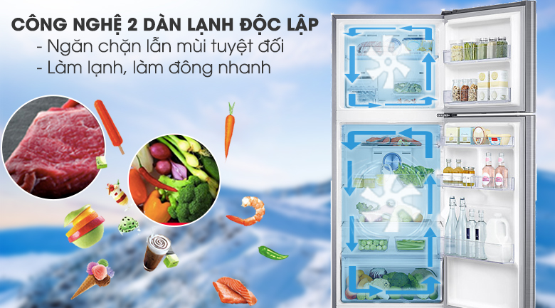Công nghệ Twin Cooling Plus - Tủ lạnh Samsung Inverter 364 lít RT35K5532S8/SV Công nghệ Twin Cooling Plus - Tủ lạnh Samsung Inverter 364 lít RT35K5532S8/SV